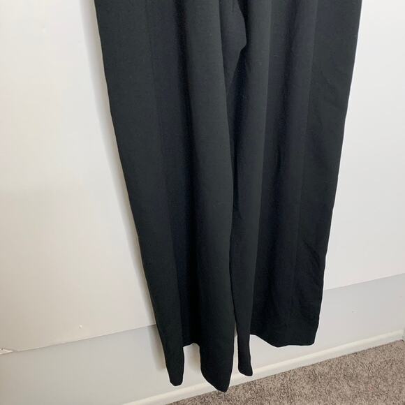 Black Halo Delia Wide Leg Jumpsuit Womens Black Size 6 - Picture 7 of 16